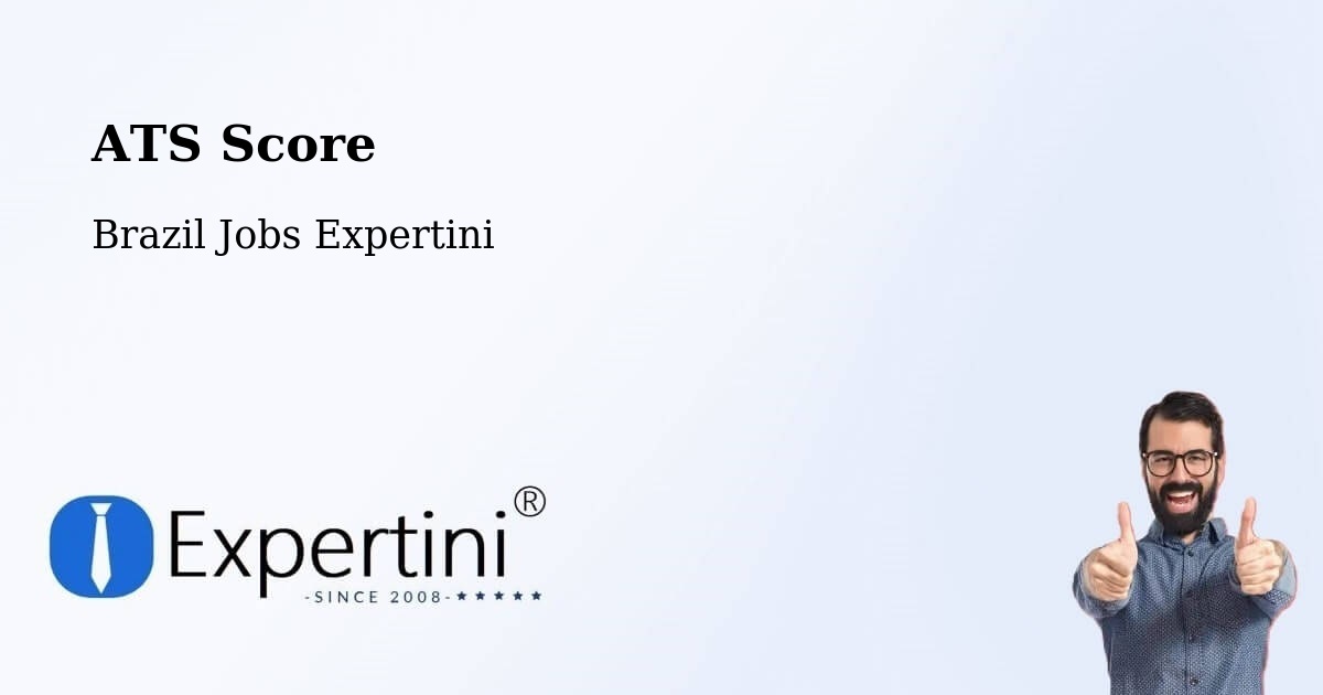 Resume ATS Score & Job Description Match Tool – Feijó - Brazil Jobs Expertini